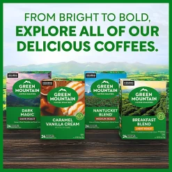 Green Mountain Coffee Roasters® Single-Serve Coffee K-Cup® Pods, Breakfast Blend, Box  Of 48
