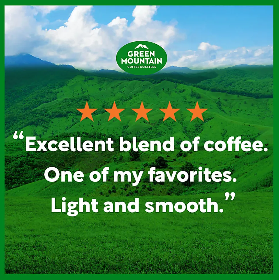 Green Mountain Coffee Roasters® Single-Serve Coffee K-Cup® Pods, Breakfast Blend, Box Of 48