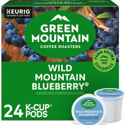 Green Mountain Coffee Roasters® Single-Serve Coffee K-Cup® Pods, Wild Mountain Blueberry, Light Roast, 24 Count