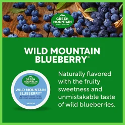 Green Mountain Coffee Roasters® Single-Serve Coffee K-Cup® Pods, Wild Mountain Blueberry, Light Roast, 24 Count