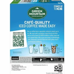 Green Mountain Coffee® Single-Serve K-Cup® Pods, Medium Roast, Brew Over Ice Classic Black, Carton Of 24