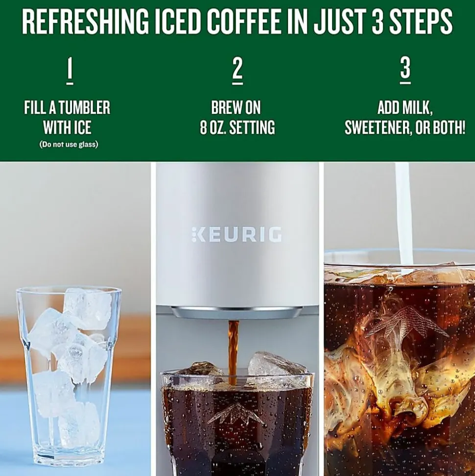 Green Mountain Coffee® Single-Serve K-Cup® Pods, Medium Roast, Brew Over Ice Classic Black, Carton Of 24