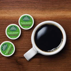 Green Mountain Coffee® Single-Serve Coffee K-Cup®, Black Granite Espresso, Carton Of 24 Pods