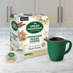 Green Mountain Coffee® Single-Serve Coffee K-Cup® Pods, Cinnamon Sugar Cookie, Carton Of 24