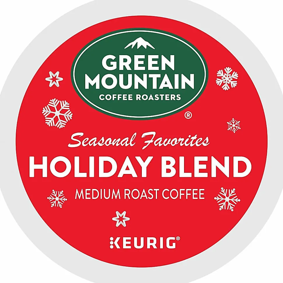 Green Mountain Coffee® Single-Serve Coffee K-Cup® Pods, Holiday Blend, Carton Of 24