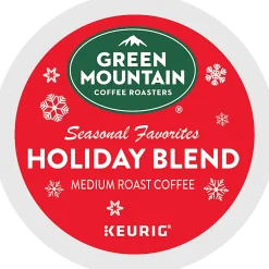 Green Mountain Coffee® Single-Serve Coffee K-Cup® Pods, Holiday Blend, Carton Of 24