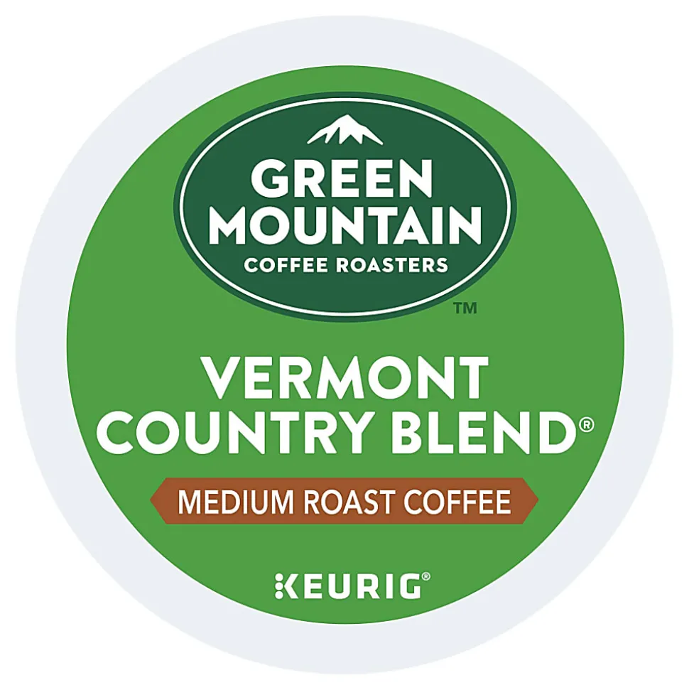 Green Mountain Coffee® Single-Serve Coffee K-Cup® Pods, Vermont Country Blend®, Carton Of 24
