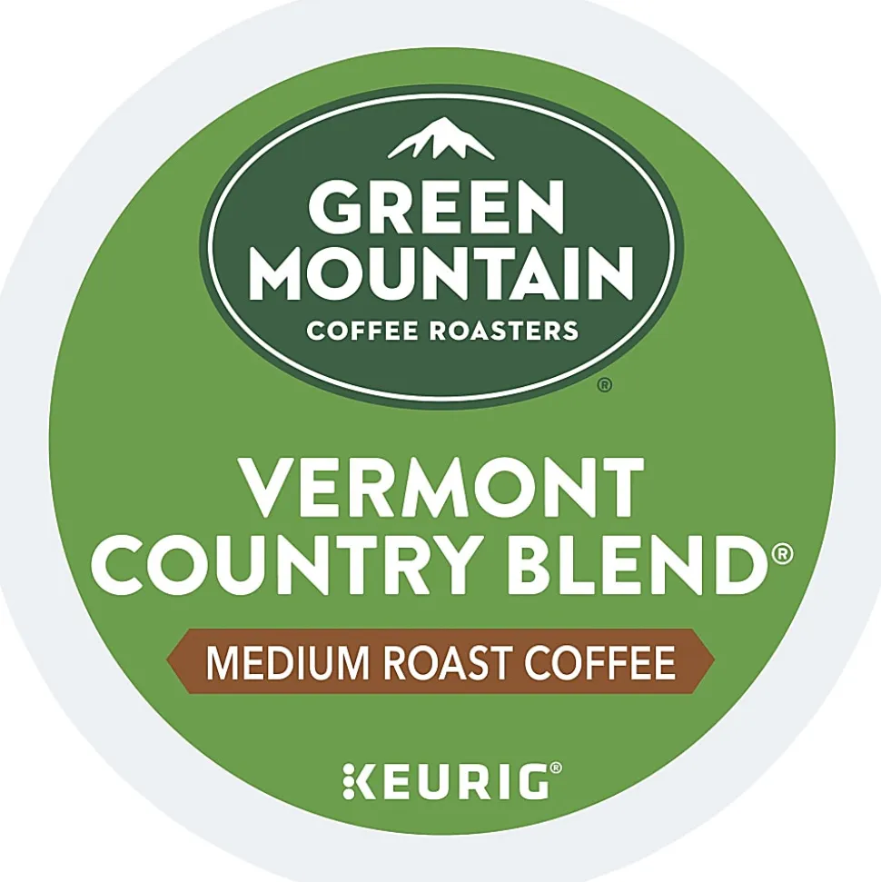 Green Mountain Coffee® Single-Serve Coffee K-Cup® Pods, Vermont Country Blend®, Carton Of 24