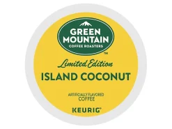Green Mountain Coffee® Single-Serve Coffee K-Cup®, Island Coconut, Carton Of 24