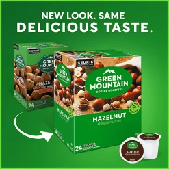 Green Mountain Coffee® Single-Serve Coffee K-Cup® Pods, Hazelnut, Carton Of 24