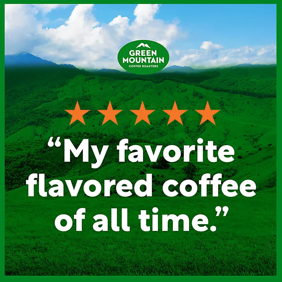 Green Mountain Coffee® Single-Serve Coffee K-Cup® Pods, Caramel Vanilla Cream, Carton Of 24