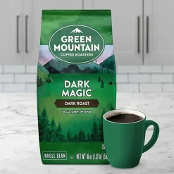 Green Mountain Coffee® Whole Bean Coffee, Dark Roast, Dark Magic®, 18 Oz Per Bag