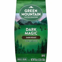 Green Mountain Coffee® Whole Bean Coffee, Dark Roast, Dark Magic®, 18 Oz Per Bag