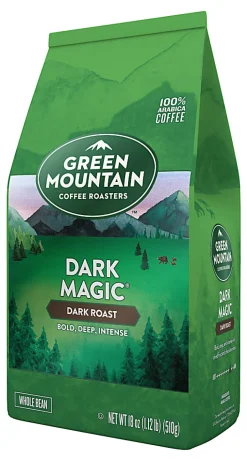 Green Mountain Coffee® Whole Bean Coffee, Dark Roast, Dark Magic®, 18 Oz Per Bag