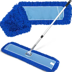 Gritt Commercial All-In-One Microfiber Dust Mop Set With 72