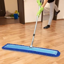 Gritt Commercial All-In-One Microfiber Dust Mop Set With 72