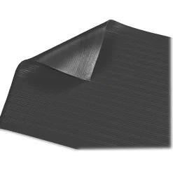 Guardian Floor Protection Air Step Anti-Fatigue Mat - Indoor - 60" Length x 36" Width x 0.37" Thickness - Polypropylene - Black