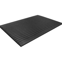 Guardian Floor Protection Air Step Anti-Fatigue Mat - Indoor - 60" Length x 36" Width x 0.37" Thickness - Polypropylene - Black
