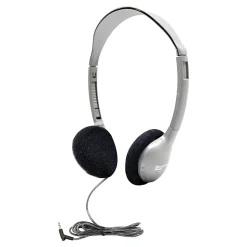 HamiltonBuhl™ HA2 Sack-O-Phone Headphones, Silver, Pack Of 10