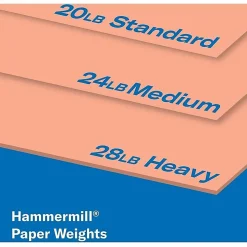 Hammermill® Colors Color Multi-Use Printer & Copy Paper, 10 Reams, Salmon, Letter (8.5
