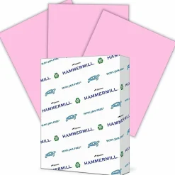 Hammermill® Colors Color Multi-Use Printer & Copy Paper, 10 Reams, Pink, Letter (8.5" x 11"), 5000 Sheets Per Case, 20 Lb