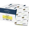 Hammermill® Colors Printer & Copy Paper, 10 Reams, Canary, Legal (8.5" x 14"), 5000 Sheets Per Case, 20 Lb