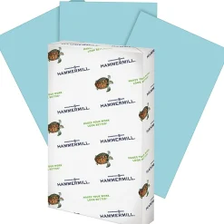 Hammermill® Colors Printer & Copy Paper, 10 Reams, Blue, Legal (8.5" x 14"), 5000 Sheets Per Case, 20 Lb