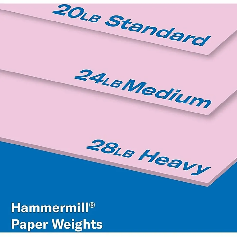 Hammermill® Multi-Use Color Copy Paper, 10 Reams, Lilac, Letter (8.5" x 11"), 5000 Sheets Per Case, 20 Lb