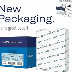 Hammermill® Multi-Use Color Copy Paper, 10 Reams, Canary, Letter (8.5