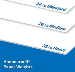 Hammermill® Premium Color Multi-Use Printer & Copy Paper, 5 Reams, Photo White, Letter (8.5