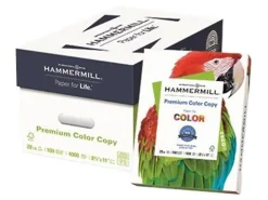 Hammermill® Premium Color Multi-Use Printer & Copy Paper, 5 Reams, Photo White, Letter (8.5