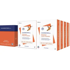 Hammermill® Premium Multi-Use Printer & Copy Paper, 10 Reams, White, Letter (8.5