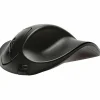 HandShoeMouse M2UB-LC Mouse - BlueTrack - Wireless - Black - USB - 1500 dpi - Scroll Wheel - 2 Button(s) - Medium Right handed