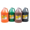 Handy Art Little Masters Washable Tempera Paint Kit, 4 Gallons, Orange/Green/Brown/Black