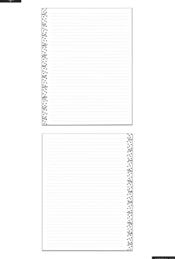 Happy Planner Big Filler Paper, 8-1/2" x 11", Simple Dots, Pack Of 40 Sheets