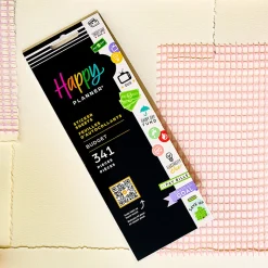 Happy Planner Budget Financial Sticker Pack, Multicolor, 8 Sticker Sheets, 341 Total Stickers