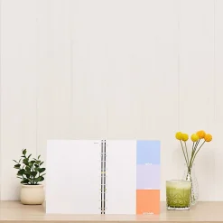 Happy Planner Dotted Lined Classic Filler Paper, Bright Energy, 7" x 9-1/4”, Total Qty 40 Sheets