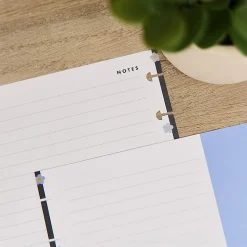 Happy Planner Dotted Lined Classic Filler Paper, Bright Energy, 7