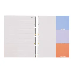 Happy Planner Dotted Lined Classic Filler Paper, Bright Energy, 7