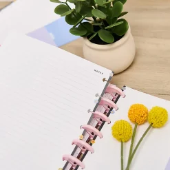 Happy Planner Dotted Lined Classic Filler Paper, Bright Energy, 7