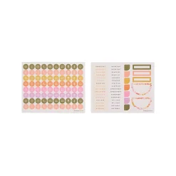 2026 Happy Planner 12-Month Desk Calendar, 12” x 17”, Sunlit Floral, January To December, CD00203002