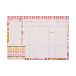 2026 Happy Planner 12-Month Desk Calendar, 12” x 17”, Sunlit Floral, January To December, CD00203002