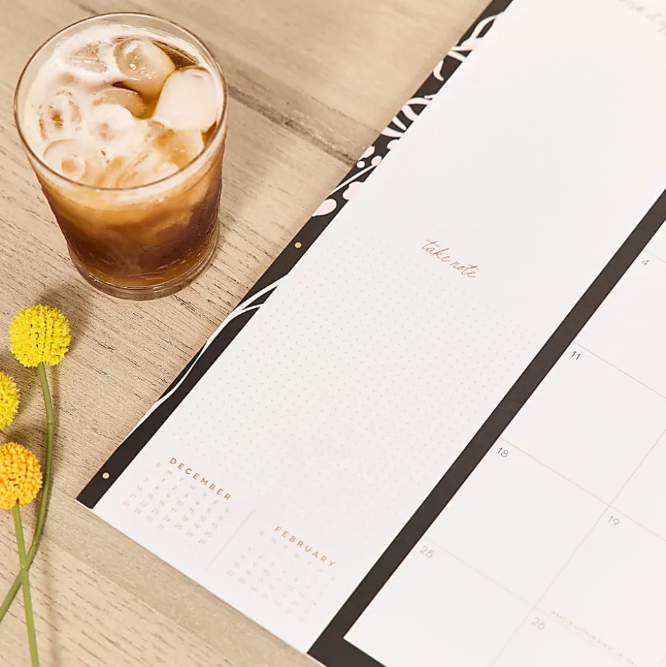 2026 Happy Planner 12-Month Desk Calendar, 22” x 17”, Mod Silhouette, January To December, CD00212003