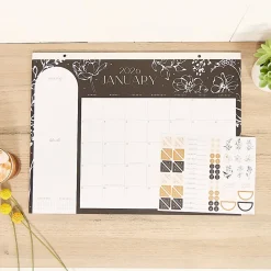 2026 Happy Planner 12-Month Desk Calendar, 22” x 17”, Mod Silhouette, January To December, CD00212003