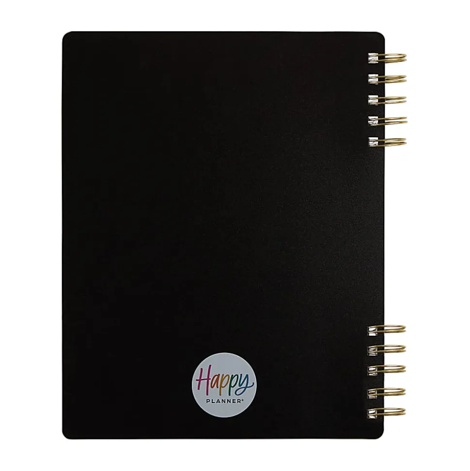 2025 Happy Planner Monthly/Weekly Classic Customizable Spiral Planner, 7" x 9-1/4", Cosmic Plans, Undated, PZ0018C001