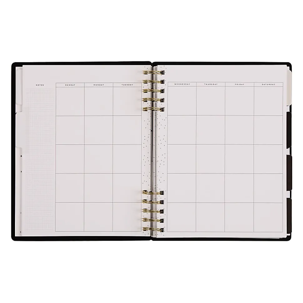 2025 Happy Planner Monthly/Weekly Classic Customizable Spiral Planner, 7" x 9-1/4", Cosmic Plans, Undated, PZ0018C001