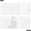 2026 Happy Planner Monthly/Weekly Classic Disc Bound Planner, 7" x 9-1/4", Opal Aura, January To December, PD0076C014
