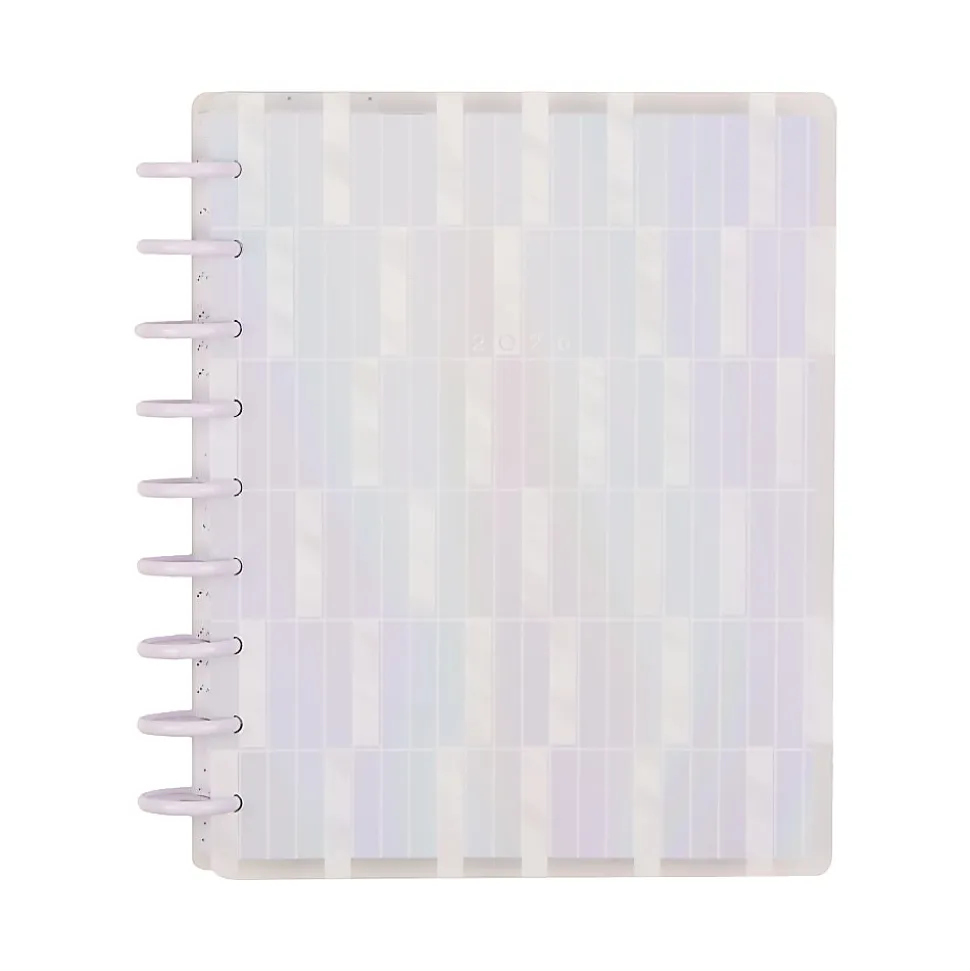 2026 Happy Planner Monthly/Weekly Classic Disc Bound Planner, 7" x 9-1/4", Opal Aura, January To December, PD0076C014