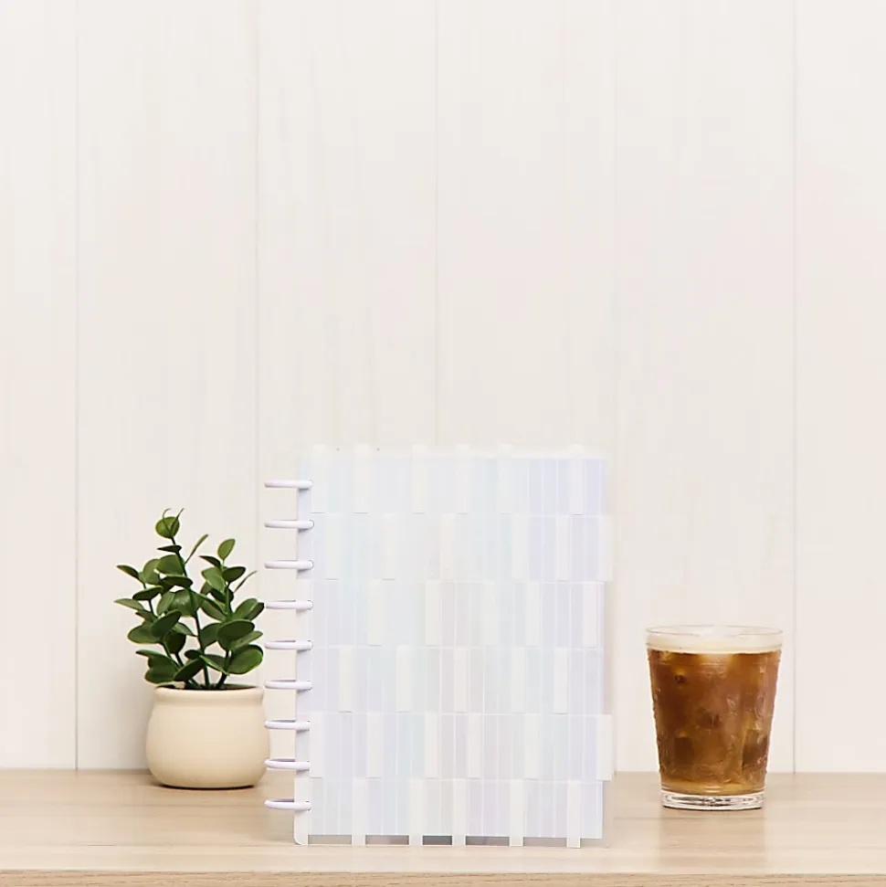 2026 Happy Planner Monthly/Weekly Classic Disc Bound Planner, 7" x 9-1/4", Opal Aura, January To December, PD0076C014