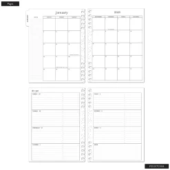 2026 Happy Planner Monthly/Weekly Classic Customizable Twin Loop Planner, 7